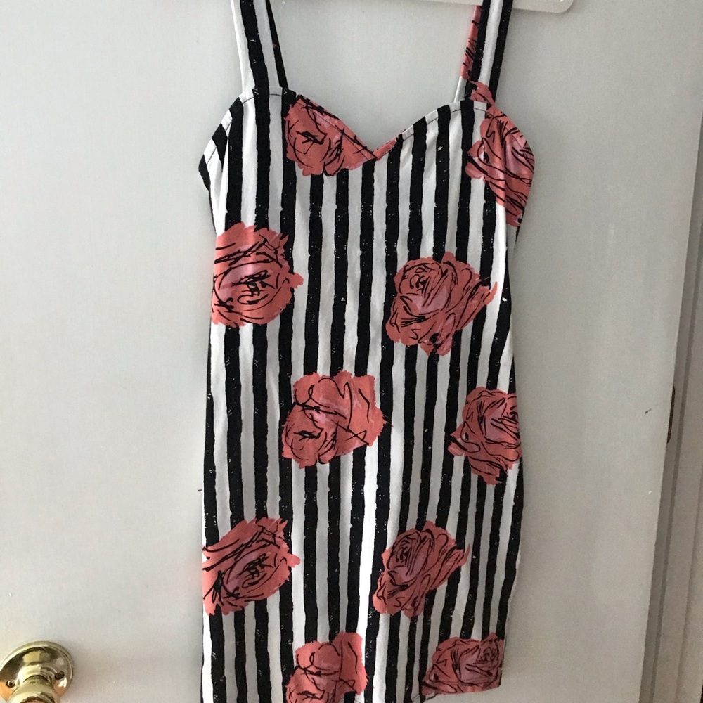 Fitted mini dress